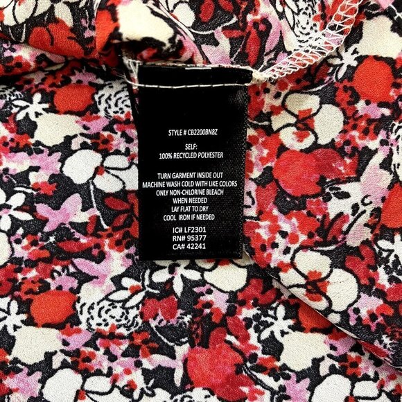Sanctuary NWT Sheer Flower Power Blouse Size 1X - Picture 6 of 10